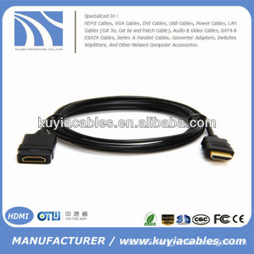 Premium HDMI male to HDMI female extension cable